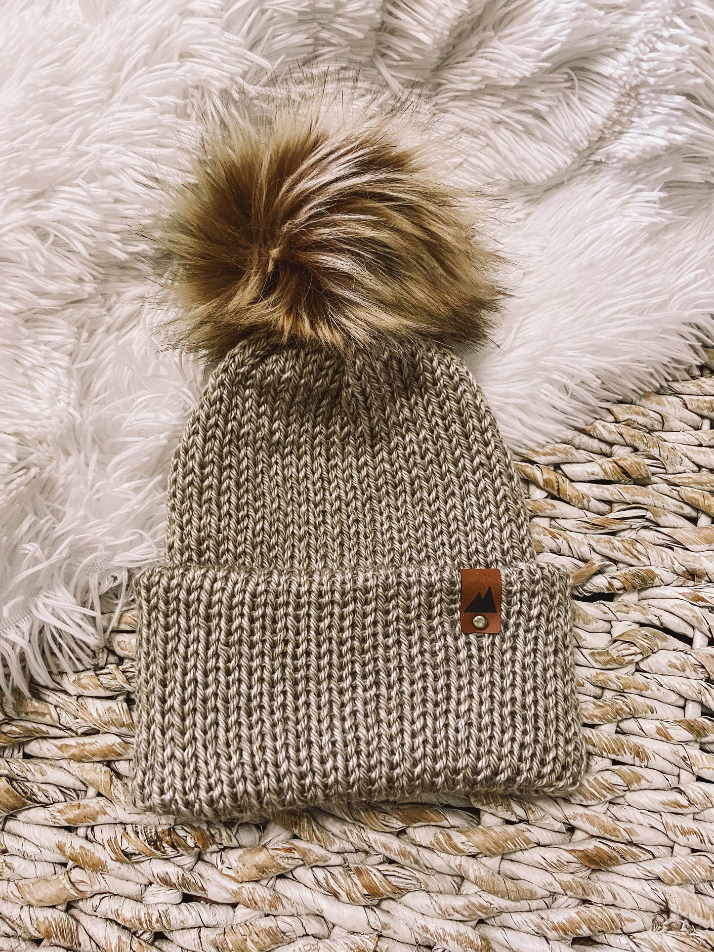 Wild Rose Designs Knit Pom Pom Toque
