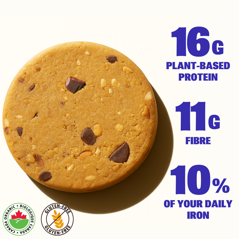 NEW! Peanut Chocolate Chip | Organic Protein Cookie