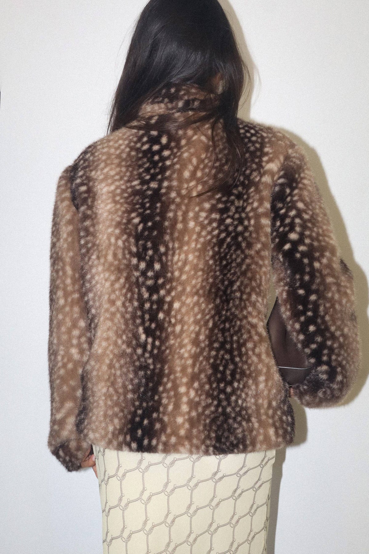 Fawn Faux Fur Jacket