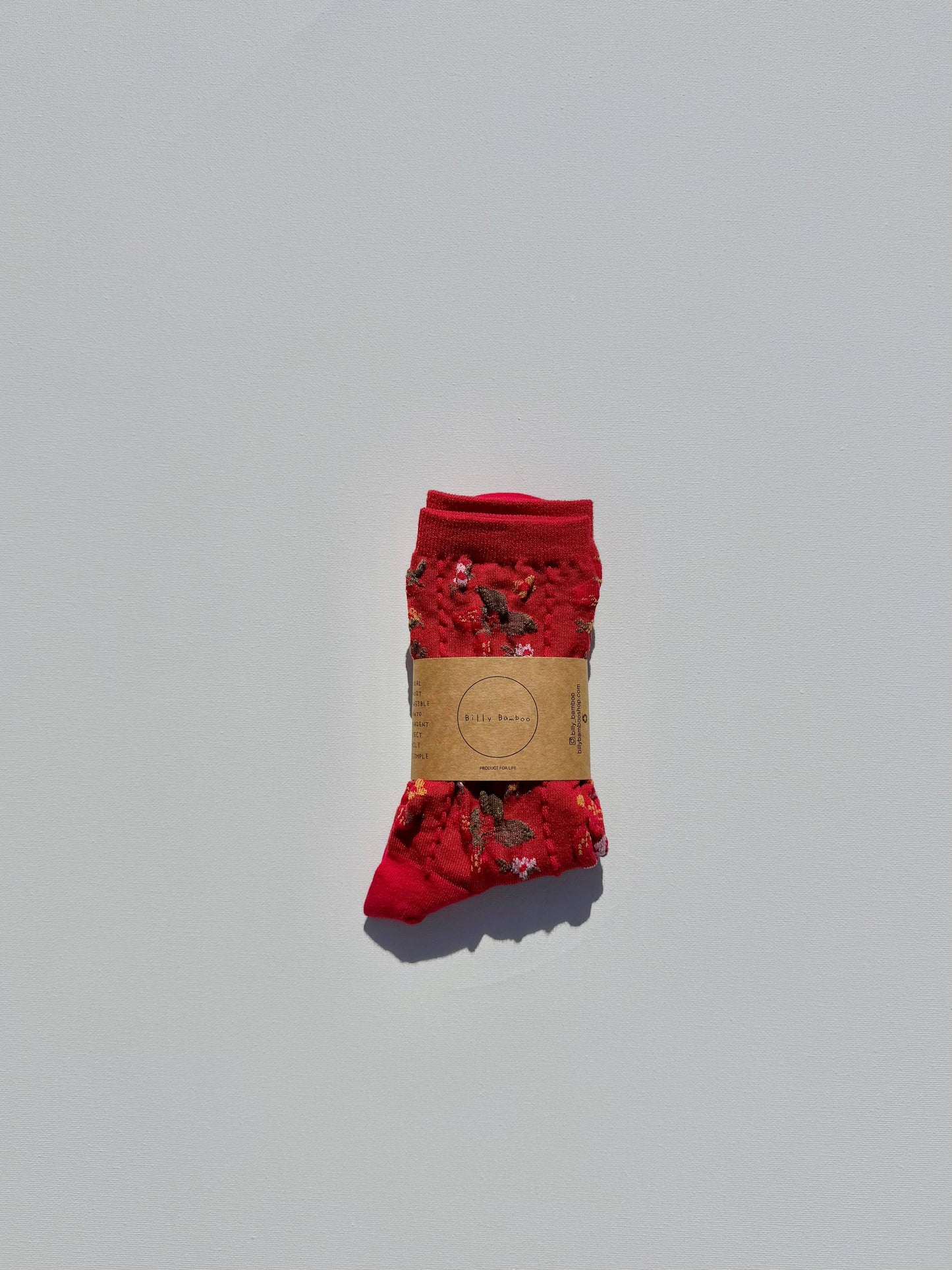 Billy Bamboo - Strawberry Socks