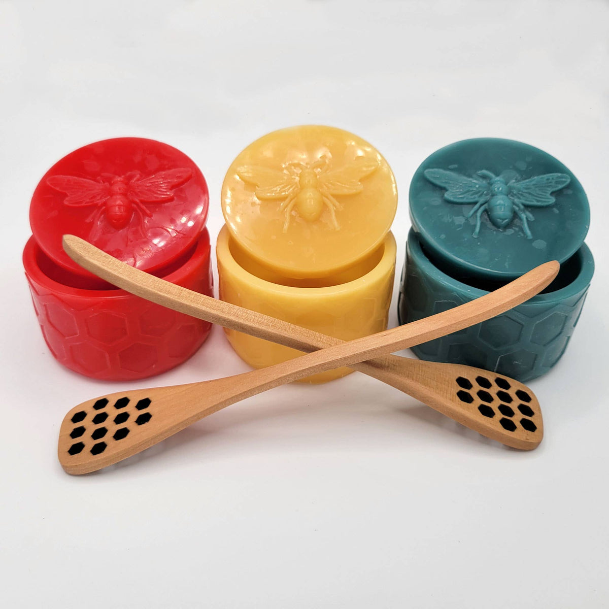 East Van Bees - Beeswax honeypot
