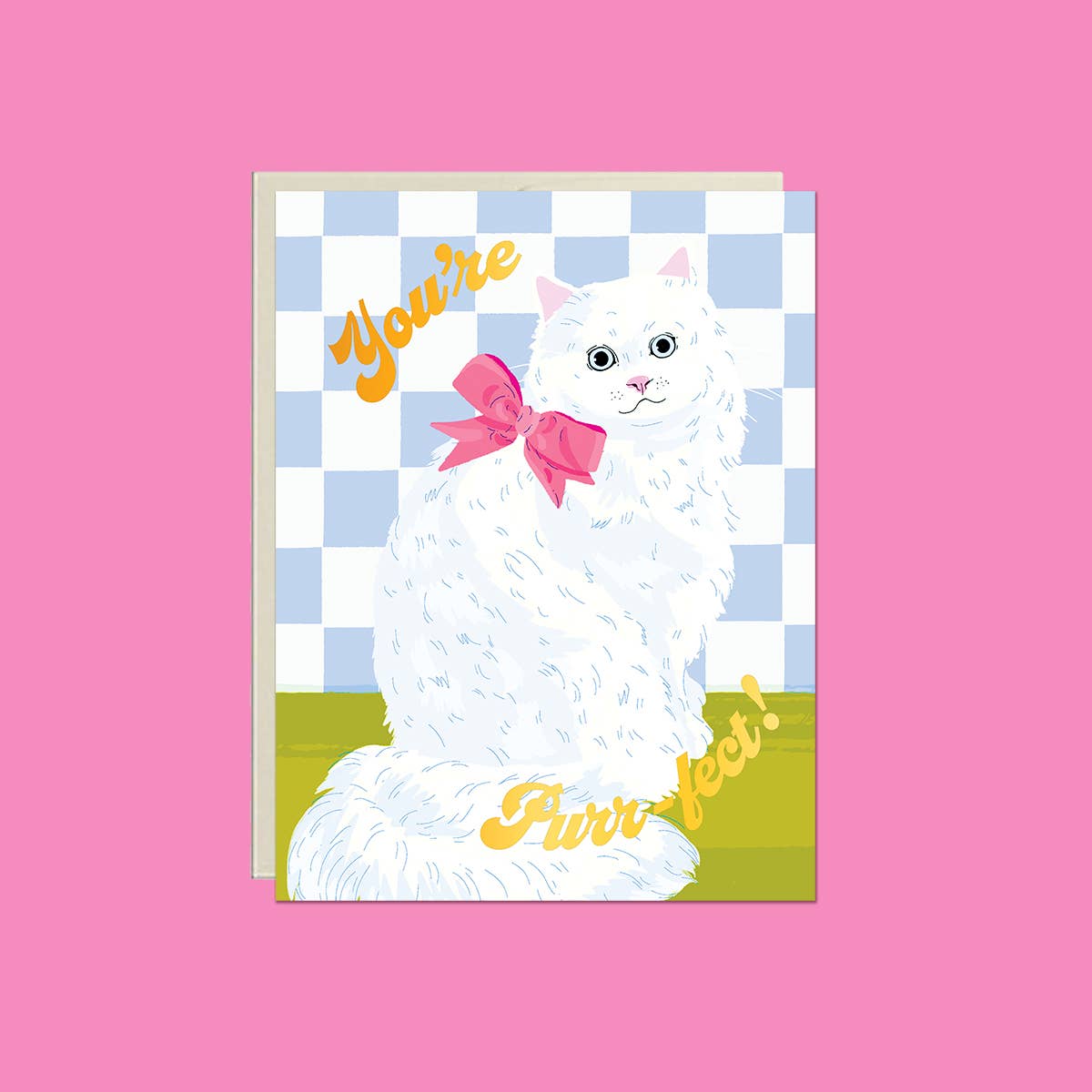 You're Purr-fect – Foil Friendship ✿ Love Card