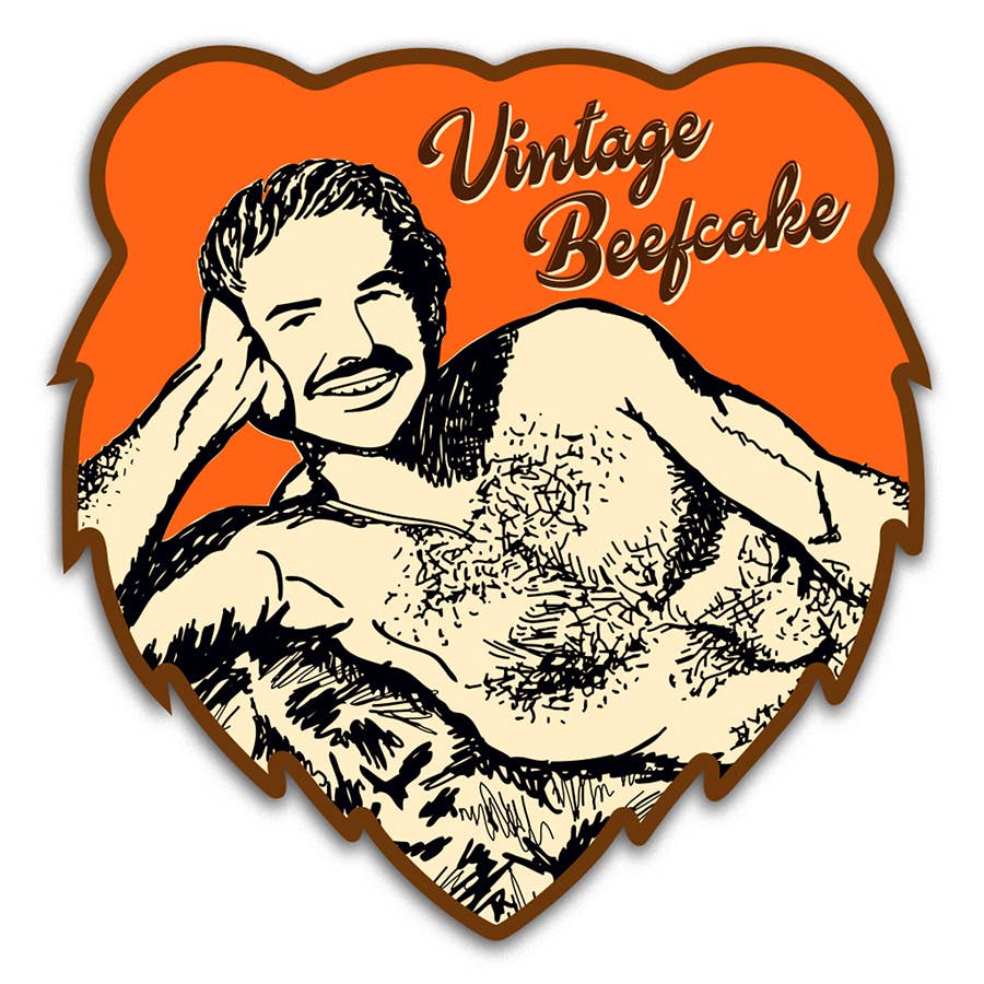RIP Burt Reynolds Vinyl Sticker