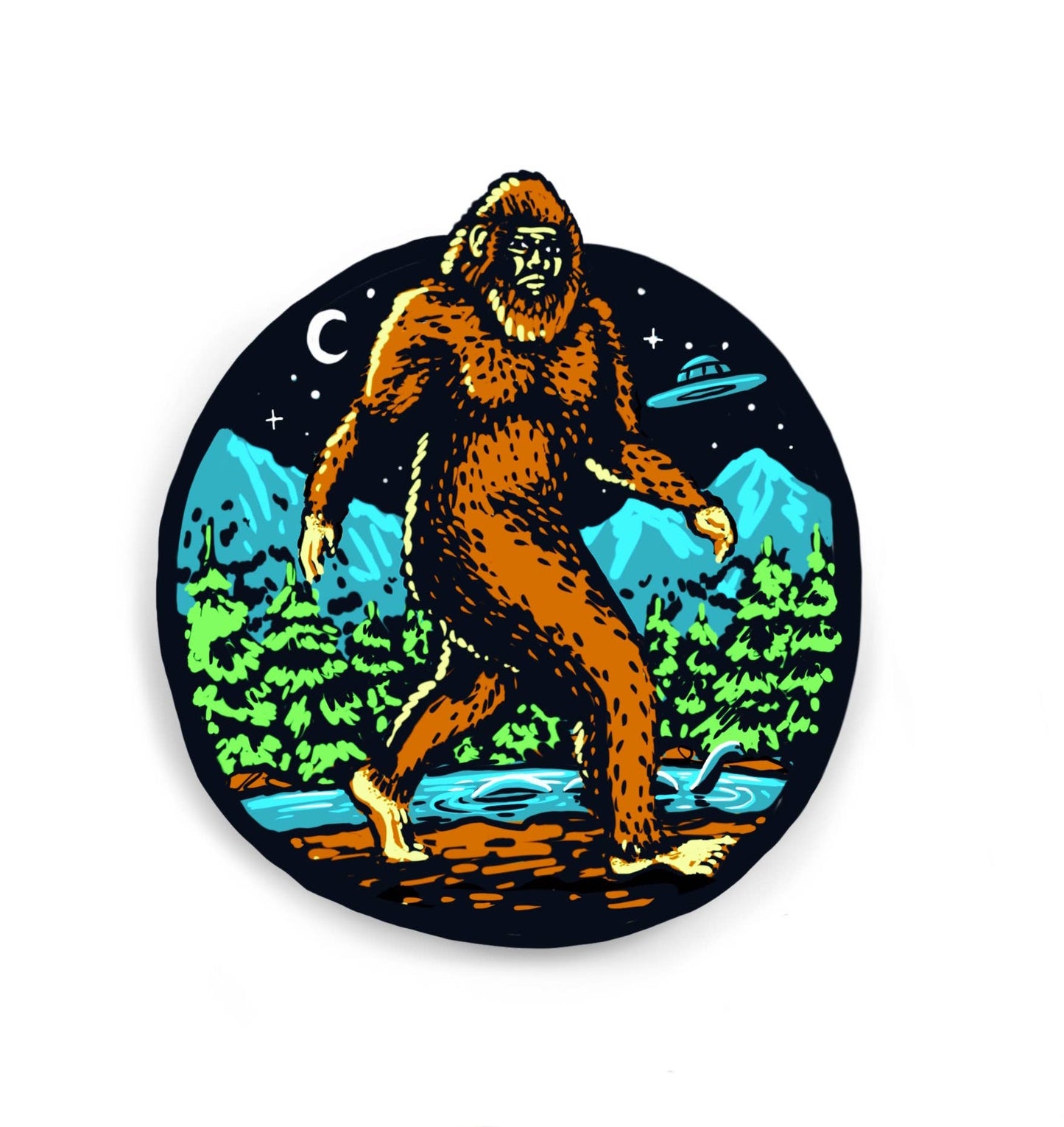 Sasquatch Sticker