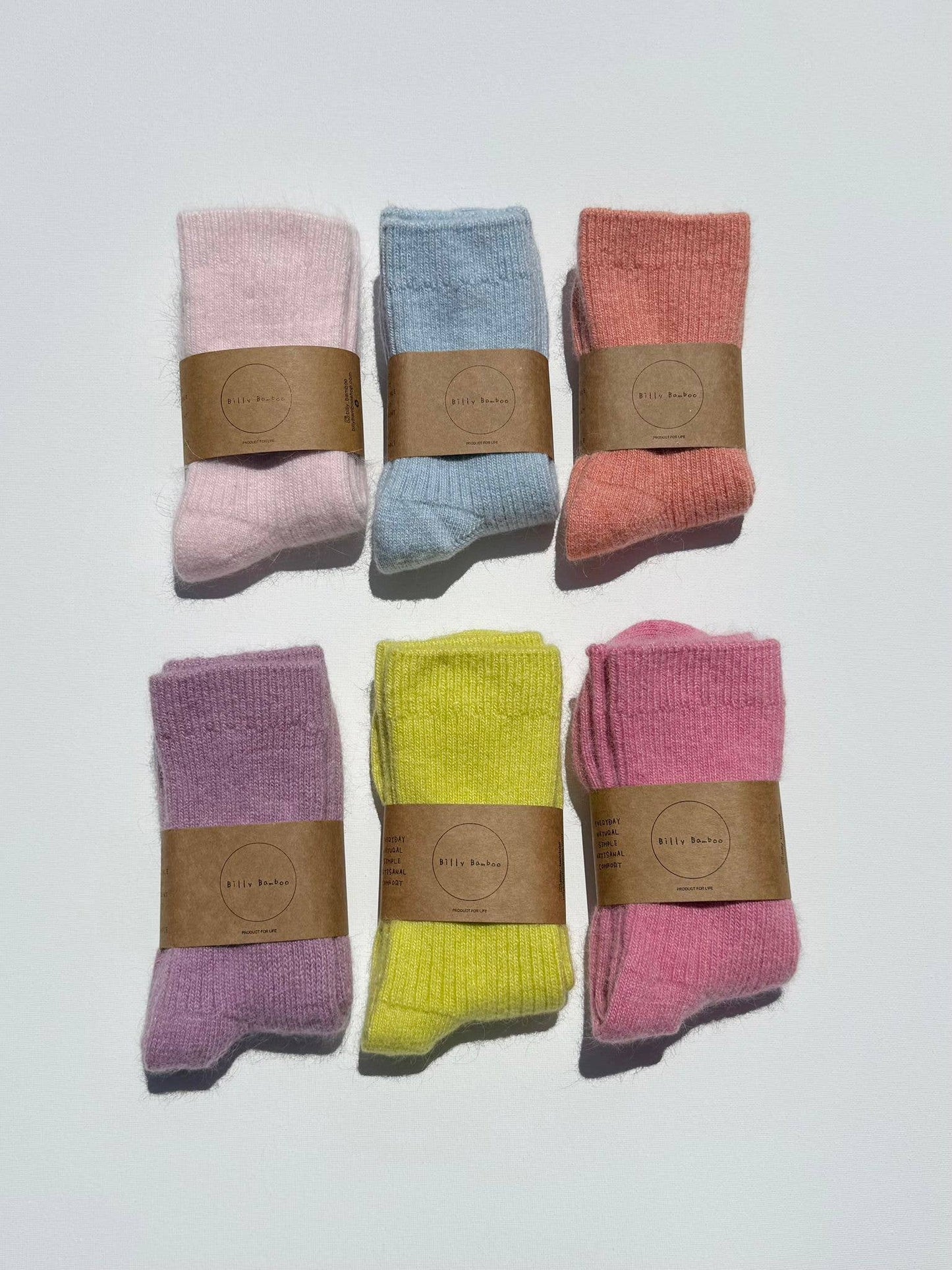 Billy Bamboo ANGORA WOOL SOCKS