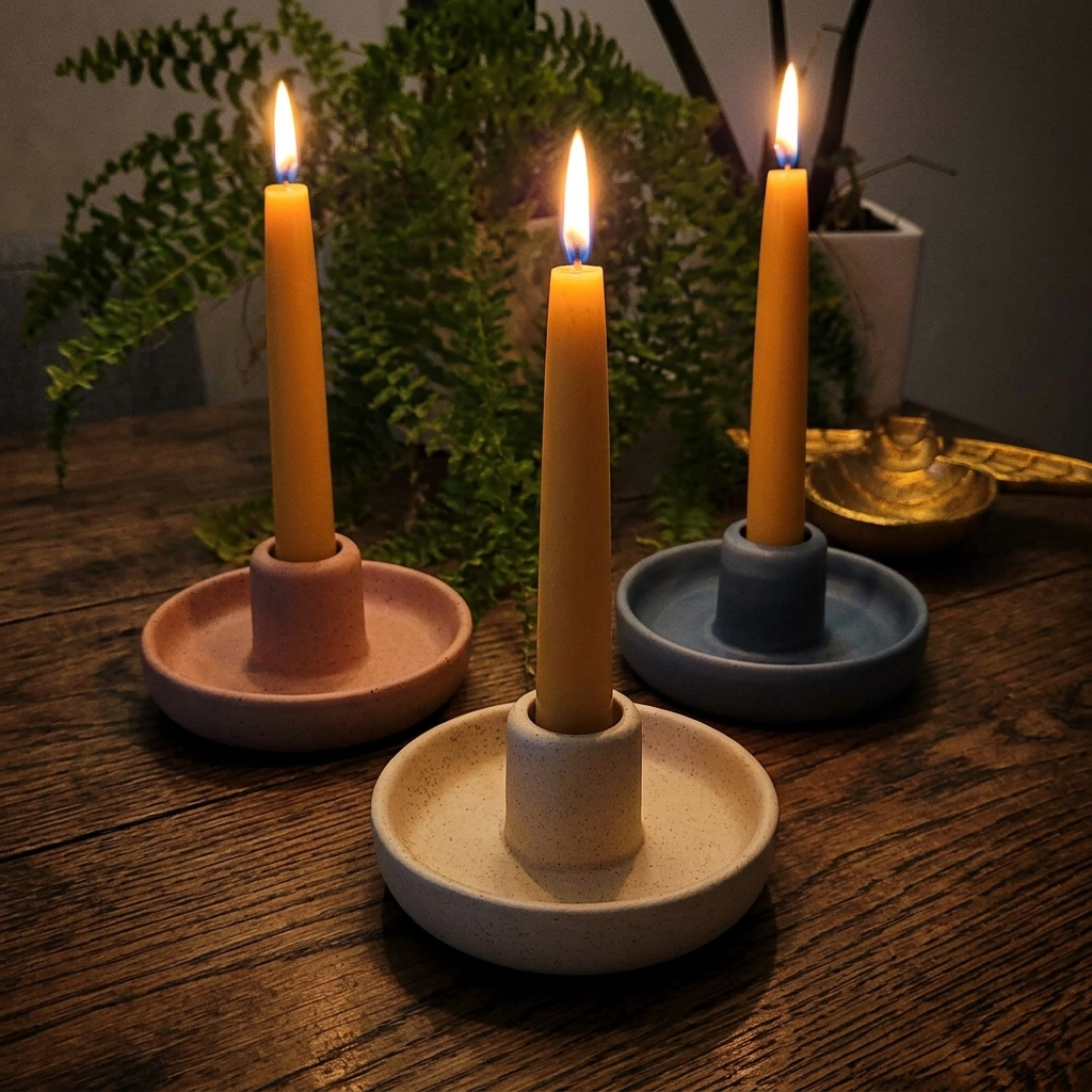 East Van Bees Taper Candles