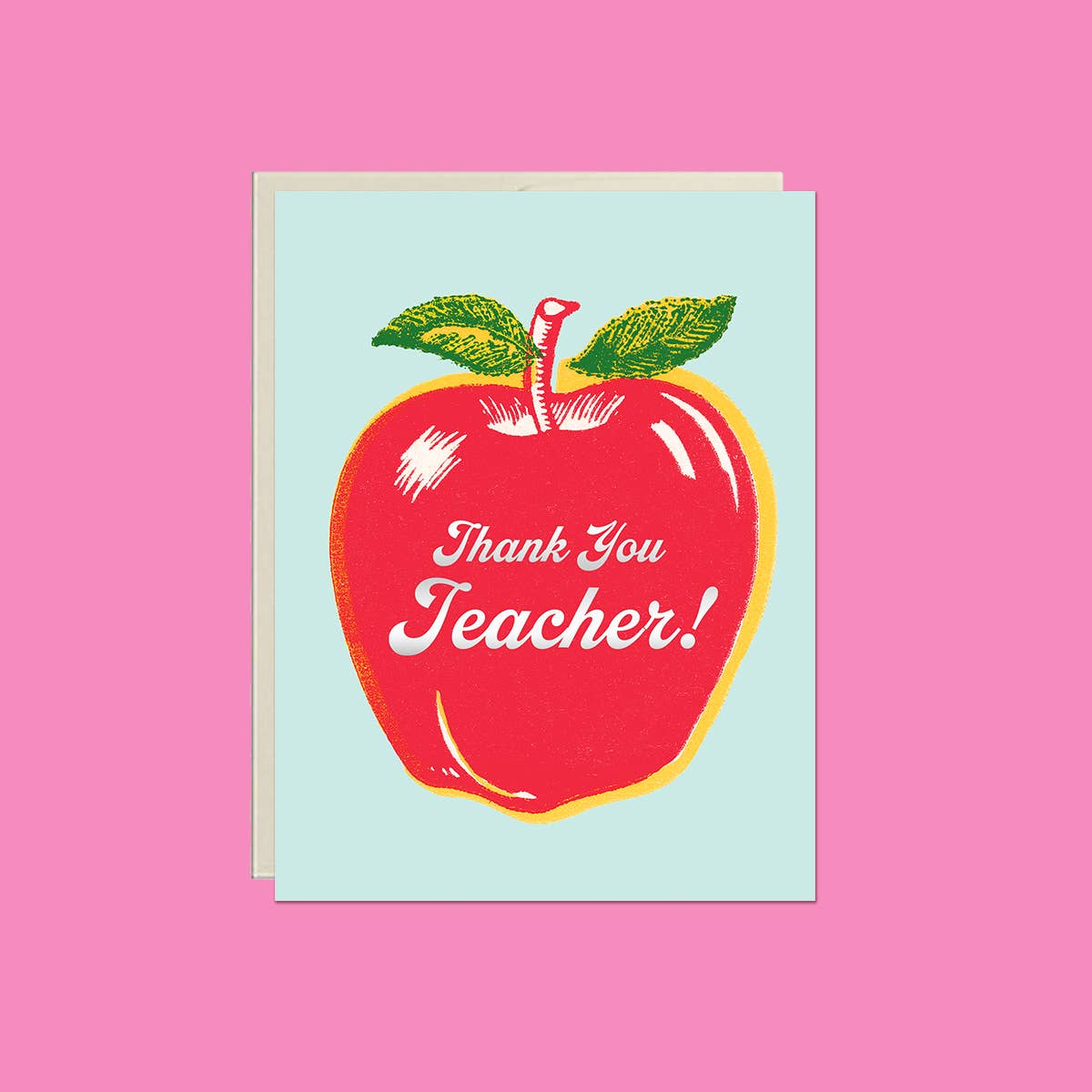 Thank You Teacher – Foil Teacher Appreciation Card