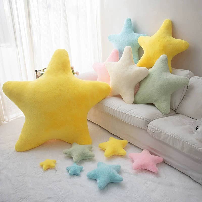 7" Star Shaped Plush/Pillow