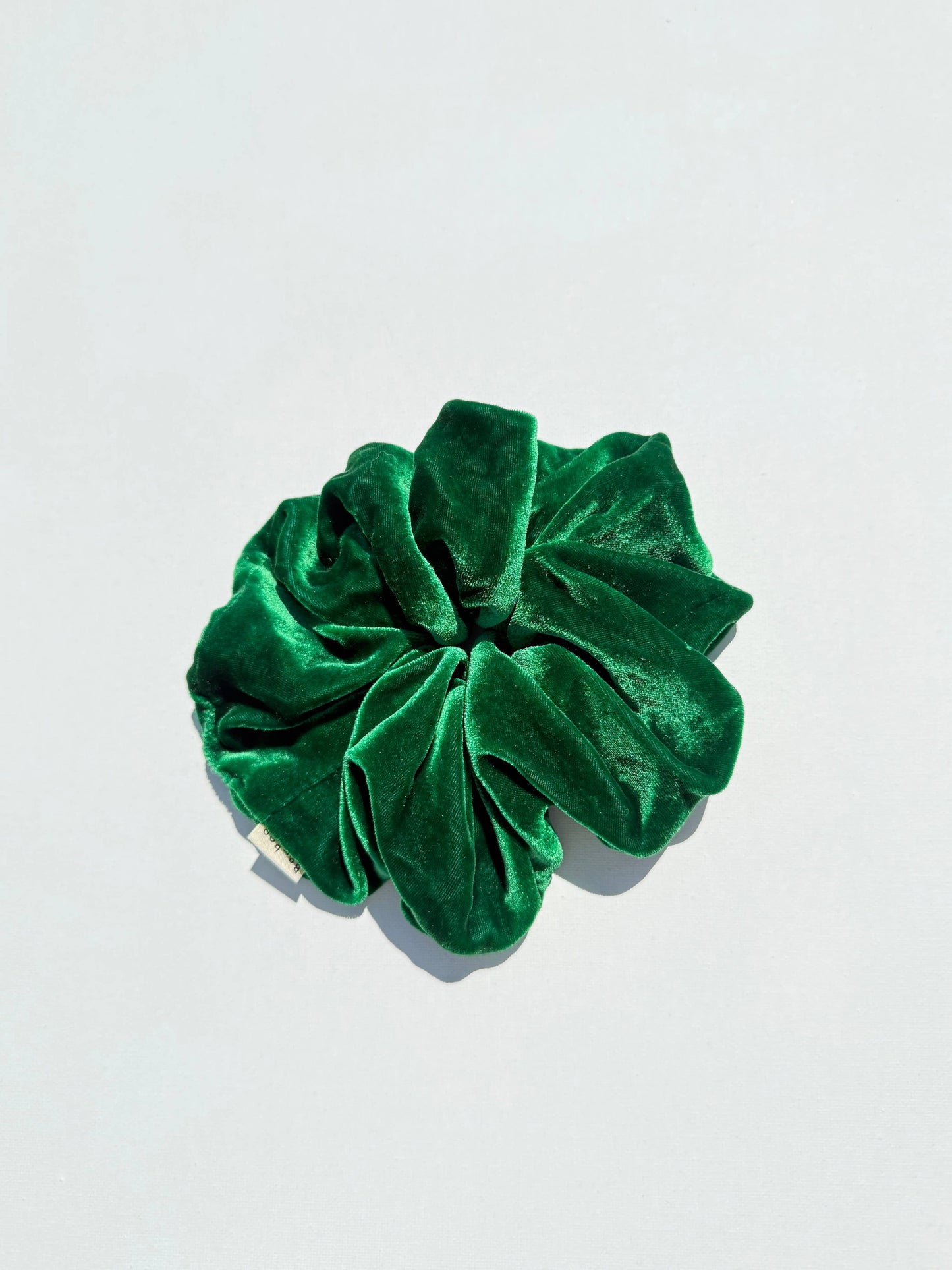 Billy Bamboo SILK VELVET SCRUNCHIES - crystal bright