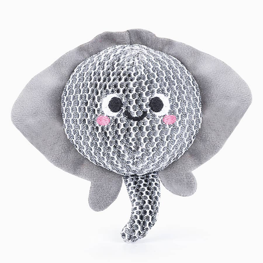 HugSmart Pet - Ocean Pals | Stingray - Dog Ball Toy