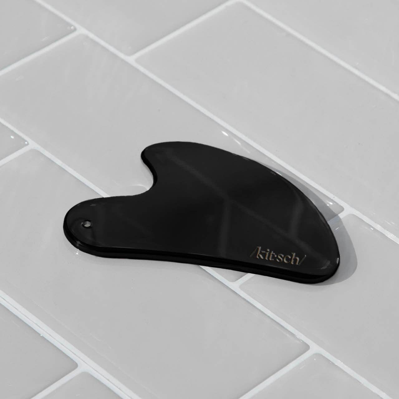 Kitsch Stainless Steel Gua Sha Matte Black