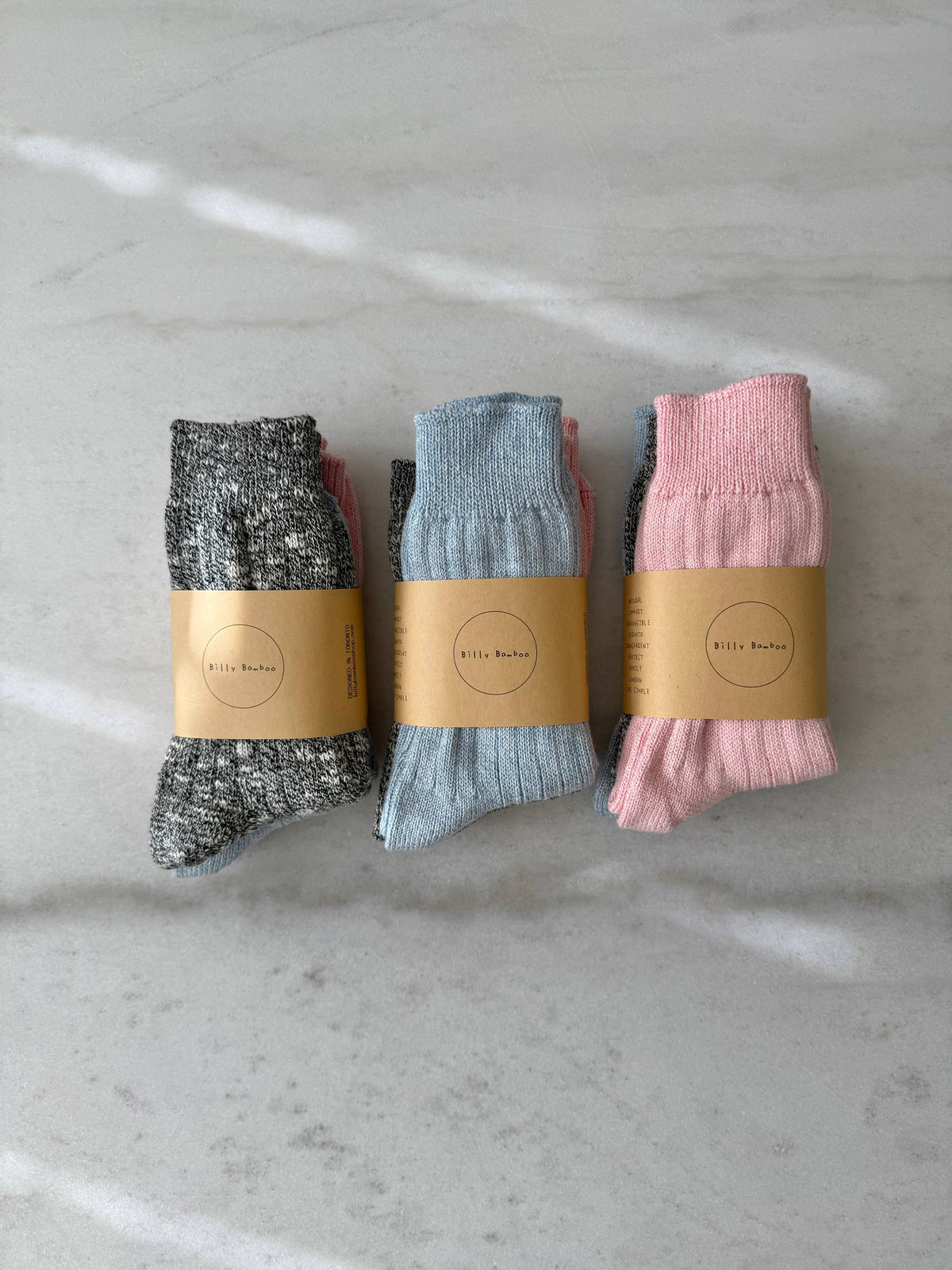 CANADA SLUB COTTON SOCKS