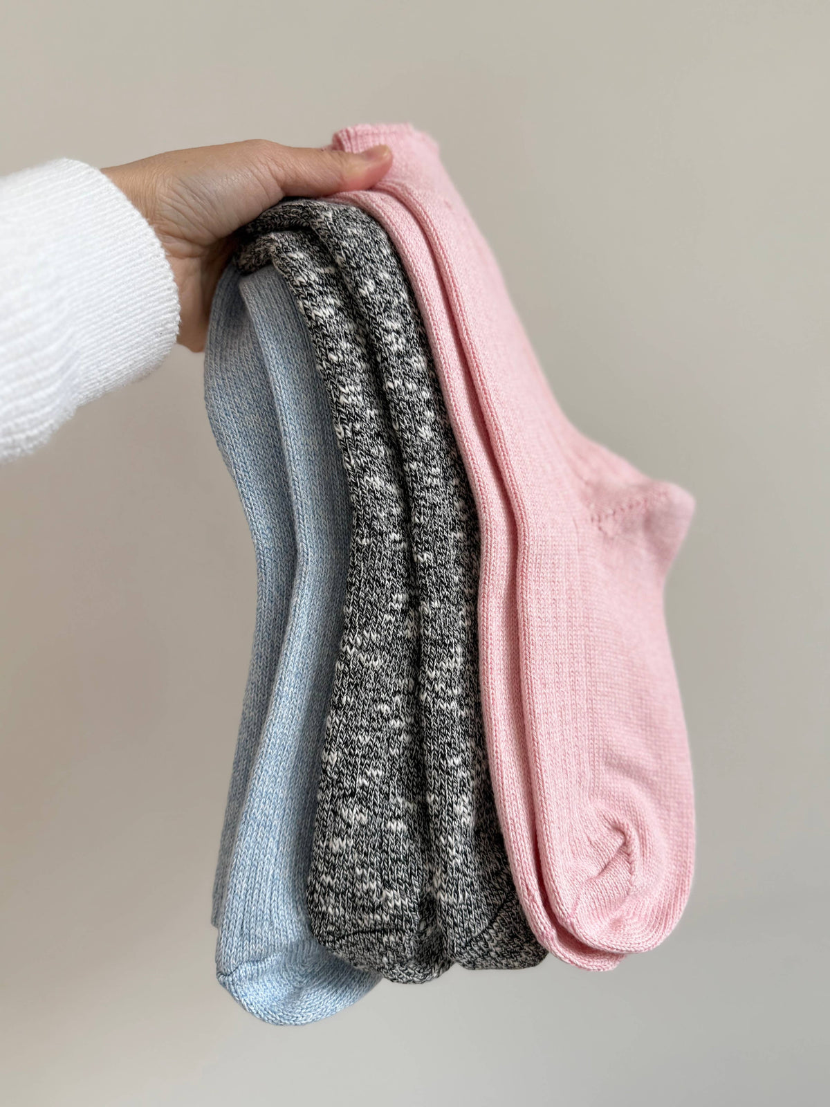CANADA SLUB COTTON SOCKS