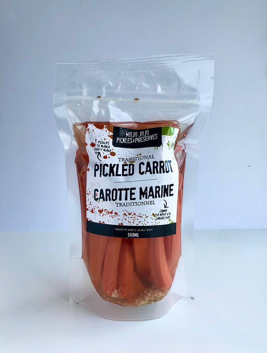 Traditional Pickled Carrots - Bright and Flavorful