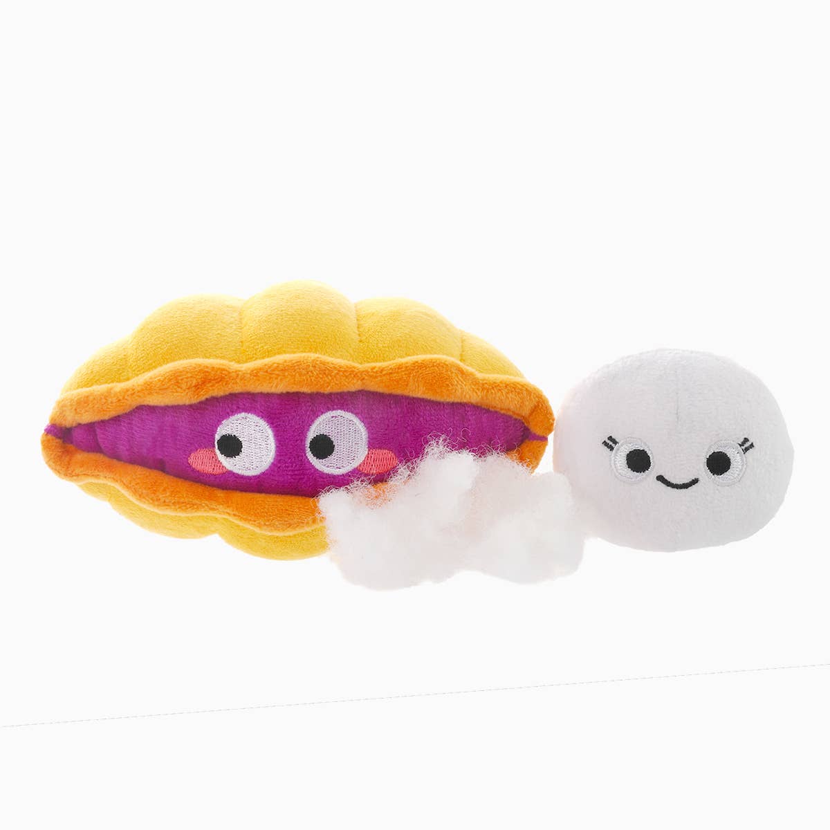 HugSmart Pet - Ocean Pals | Clam - Dog Plush Toy