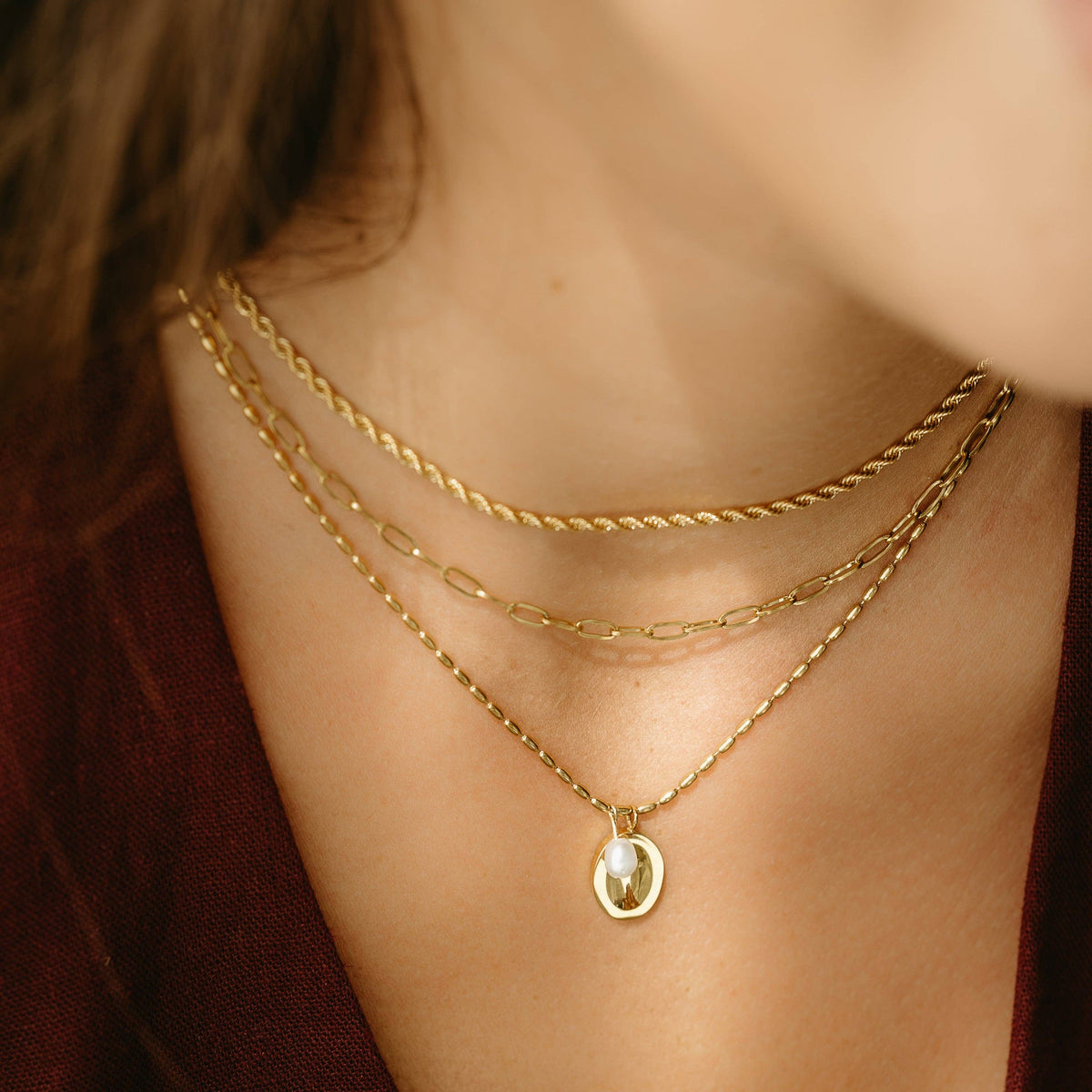 The Maribel Pearl Necklace