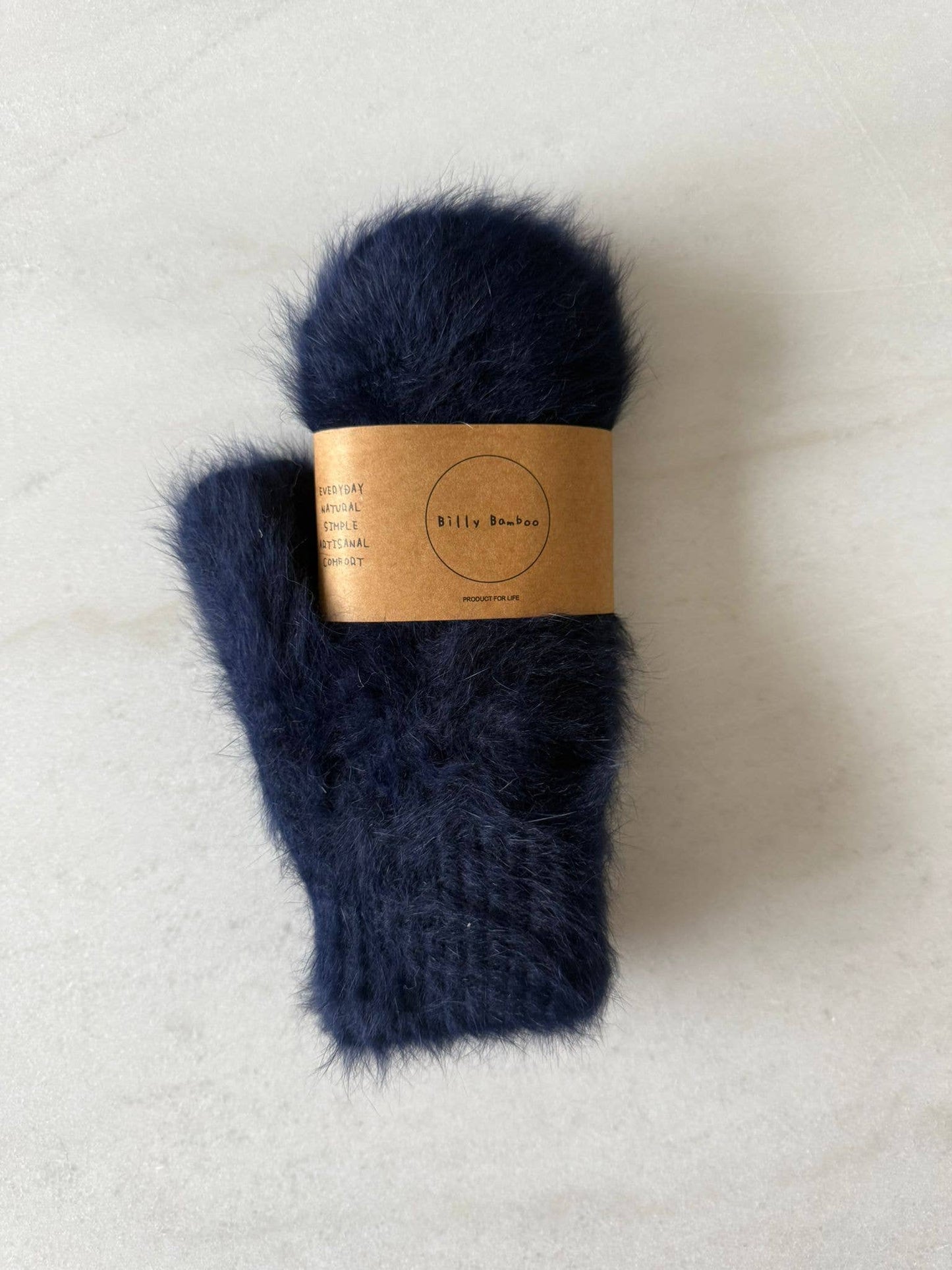 Billy Bamboo - Fluffy Angora Mittens