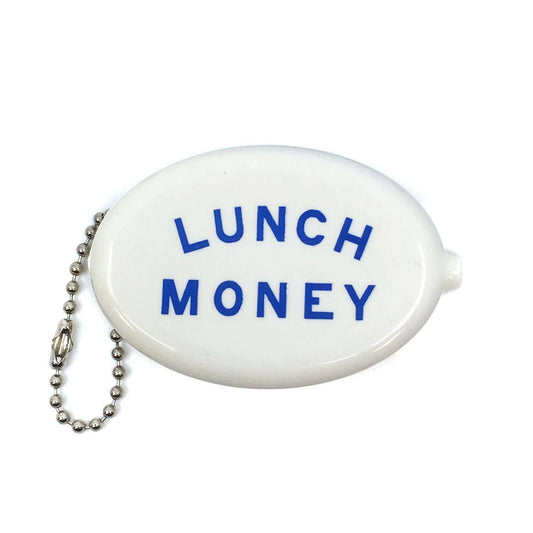 Coin Pouch - Lunch money, beach money, smiley face