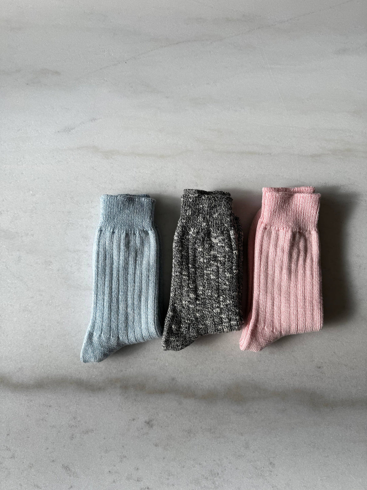 CANADA SLUB COTTON SOCKS