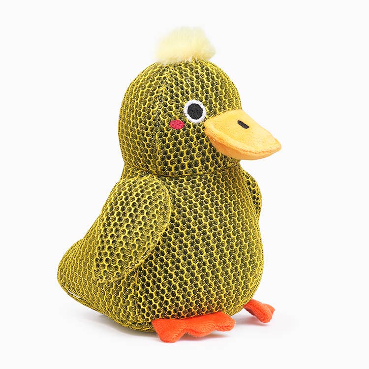 HugSmart Pet - Farm Friendz | Tuffy Duck - Dog Plush Toy