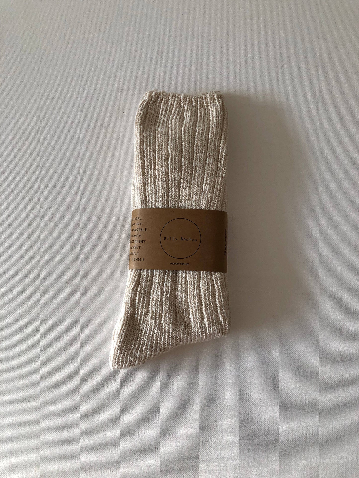 SLUB COTTON SOCKS