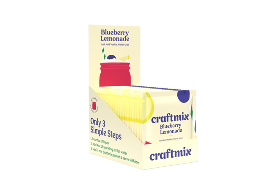Blueberry Lemonade Cocktail / Mocktail Mixer