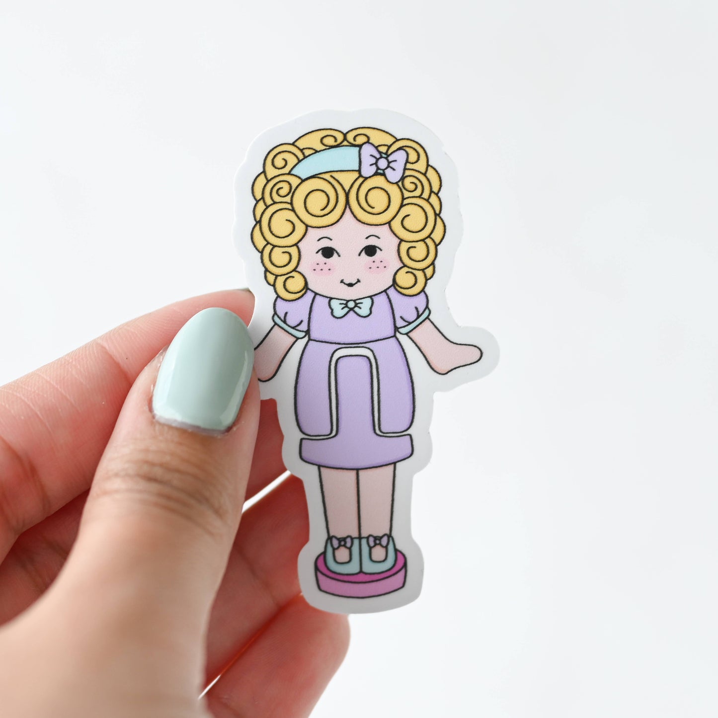 90's Pocket Doll - Pop Culture Vinyl Sticker *SALE*