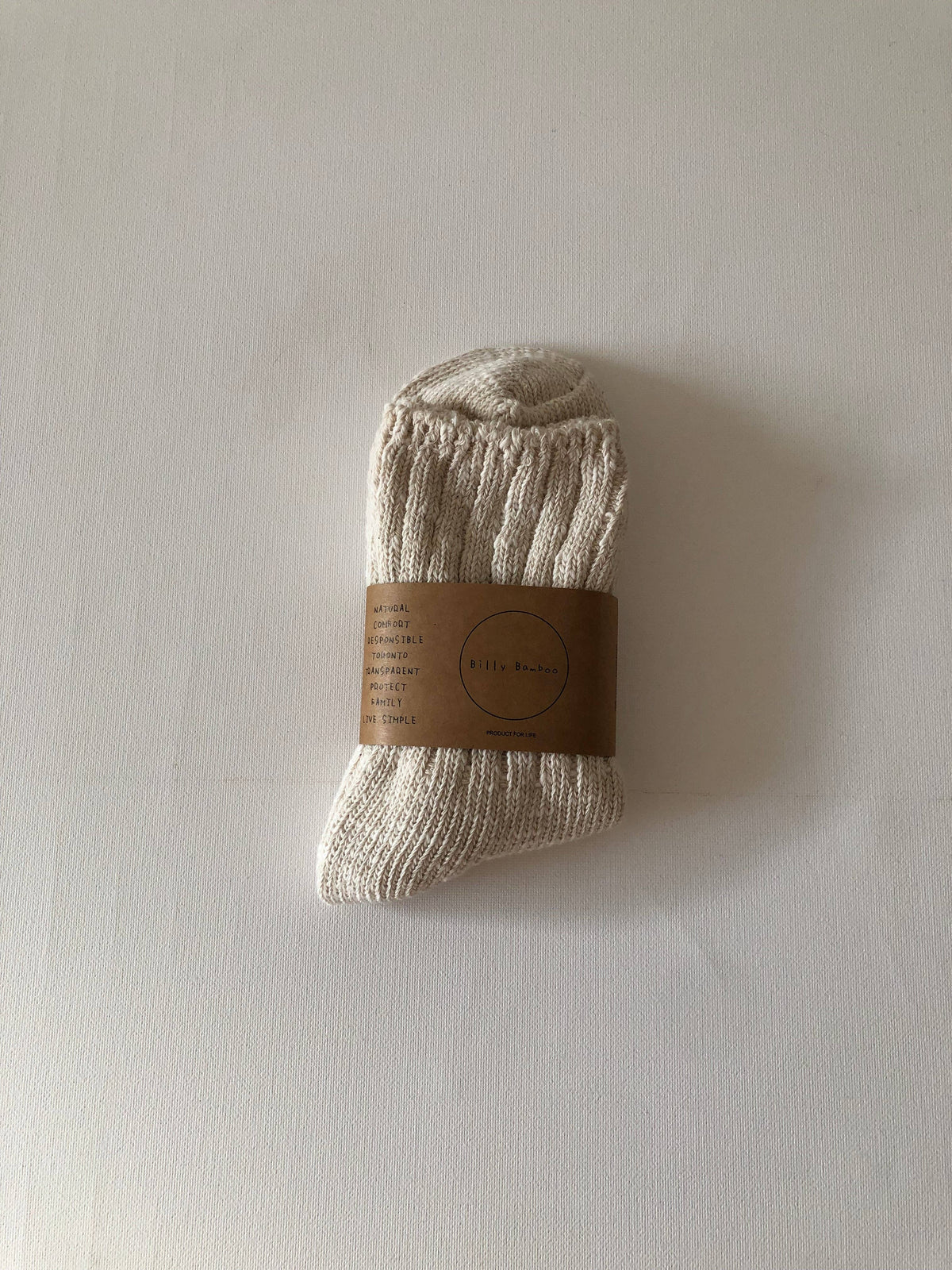 SLUB COTTON SOCKS