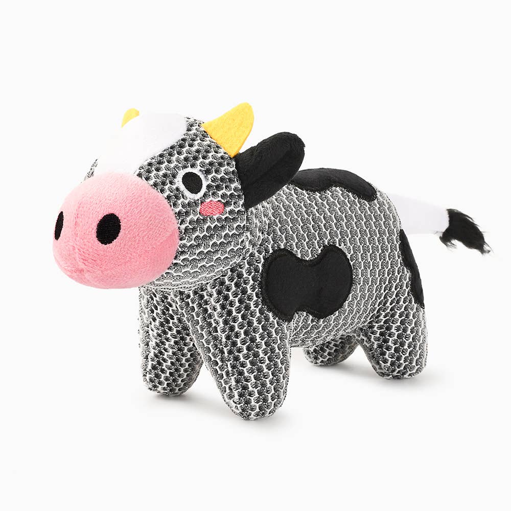 HugSmart Pet - Farm Friendz | Cow - Dog Plush Toy