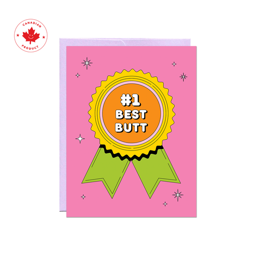 #1 Best Butt | Love Card