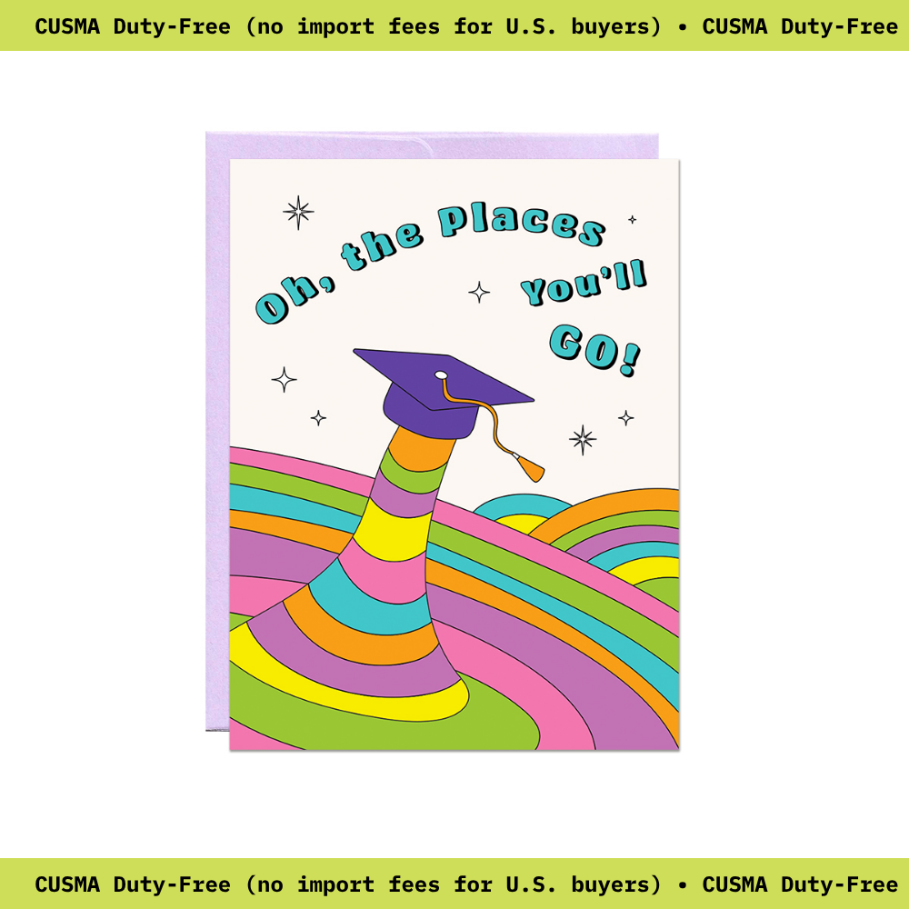 Places You'll Go Grad | Graduation Card