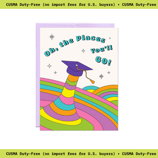 Places You'll Go Grad | Graduation Card