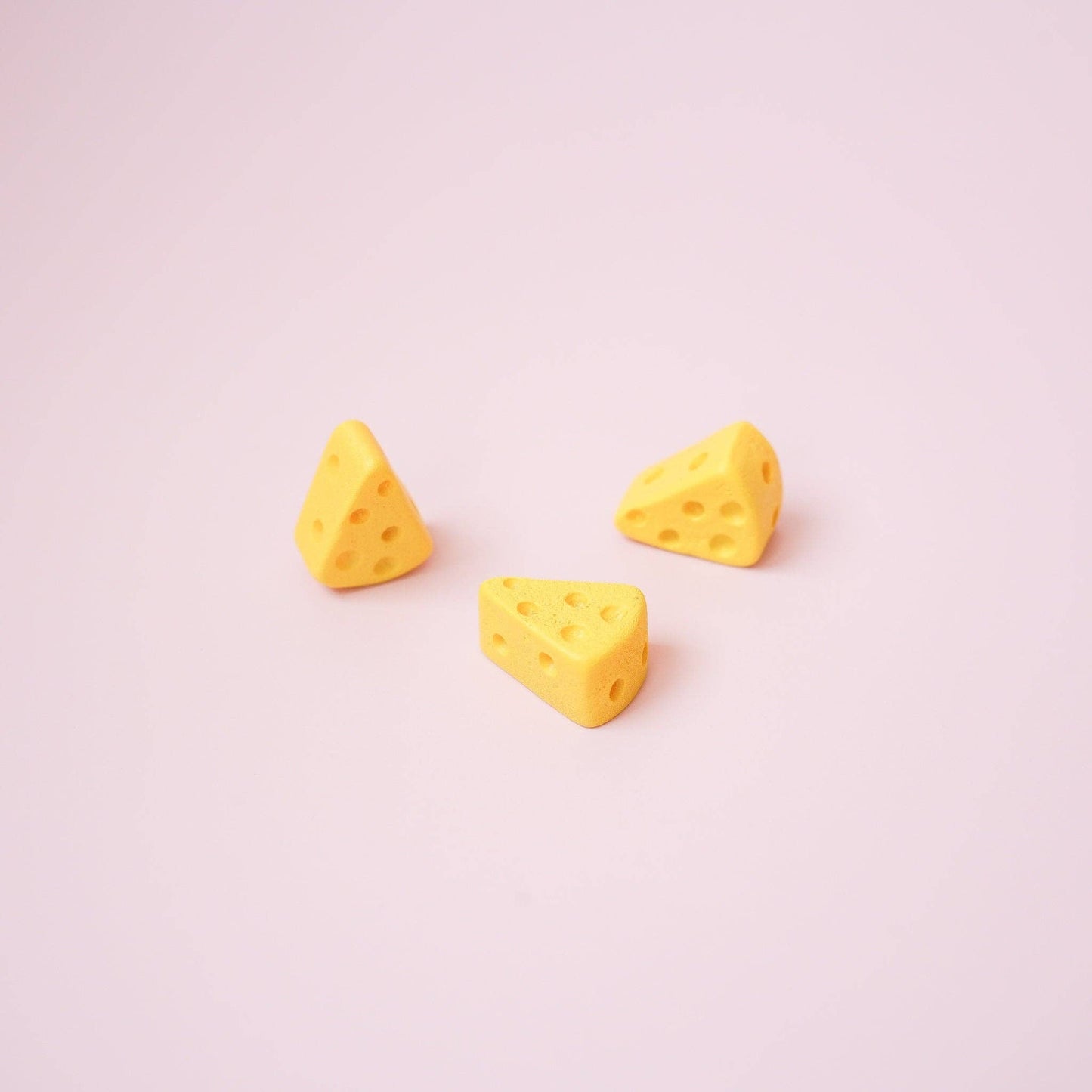 Swiss Cheese Magnet Set | Cute Notice Board Magnets | Cheese Lover's Gift | Whimsical Kitchen Decor | Fun Stationary