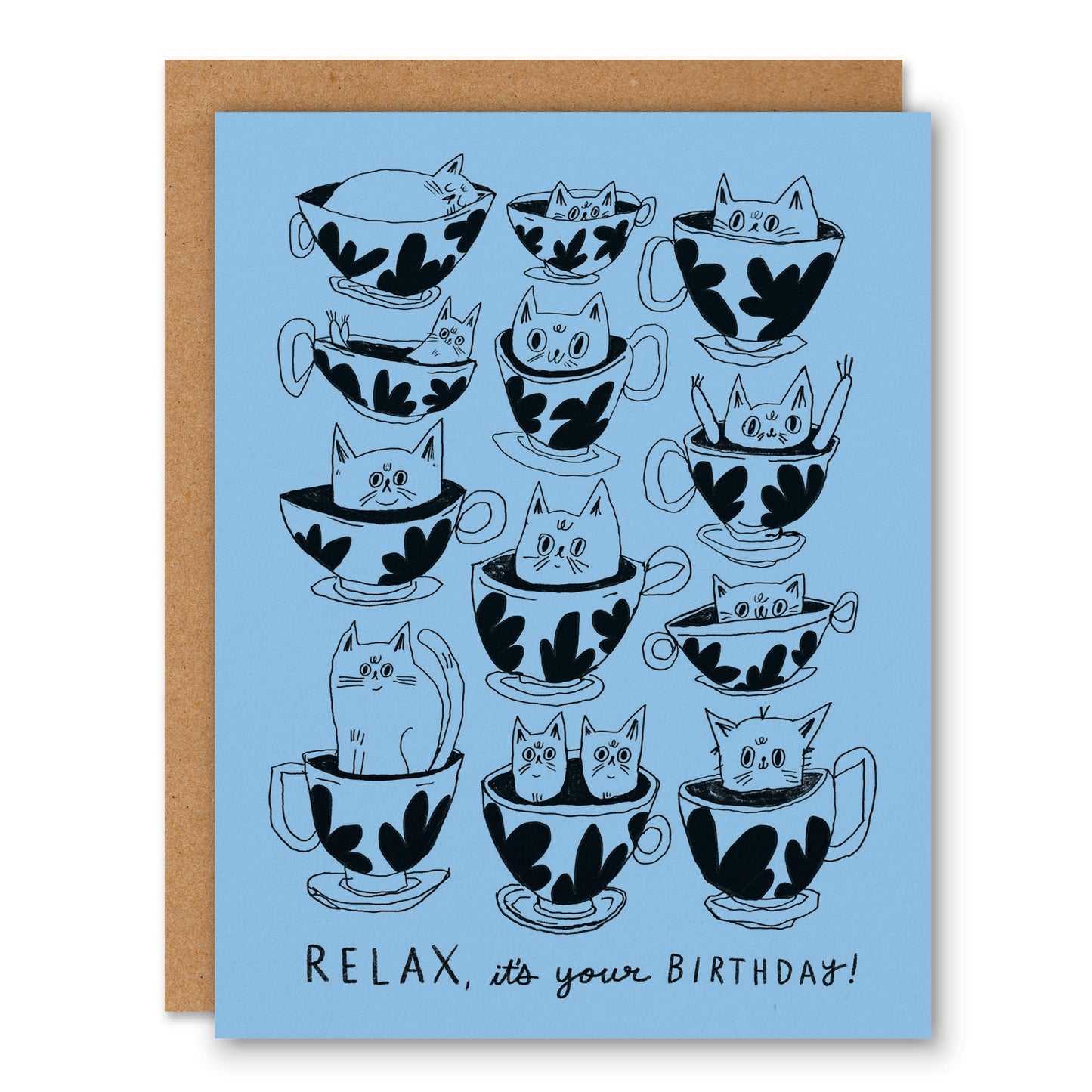 Relaxing Birthday - Greeting Card