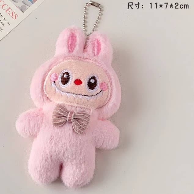 4.5"  Labubu Plushie Pendant/Keychain