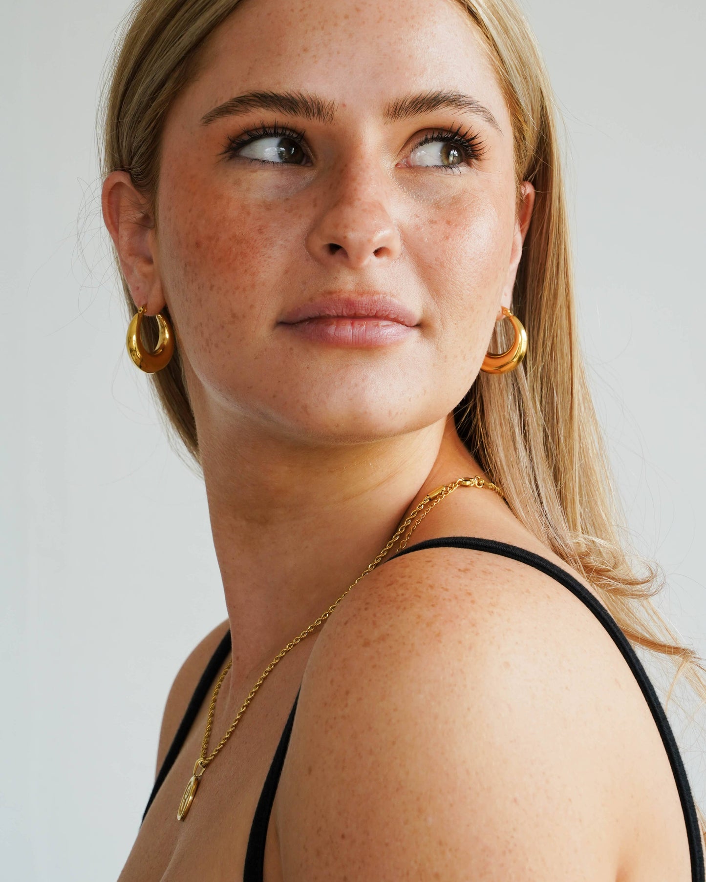 Voluptuous Gold Hoops