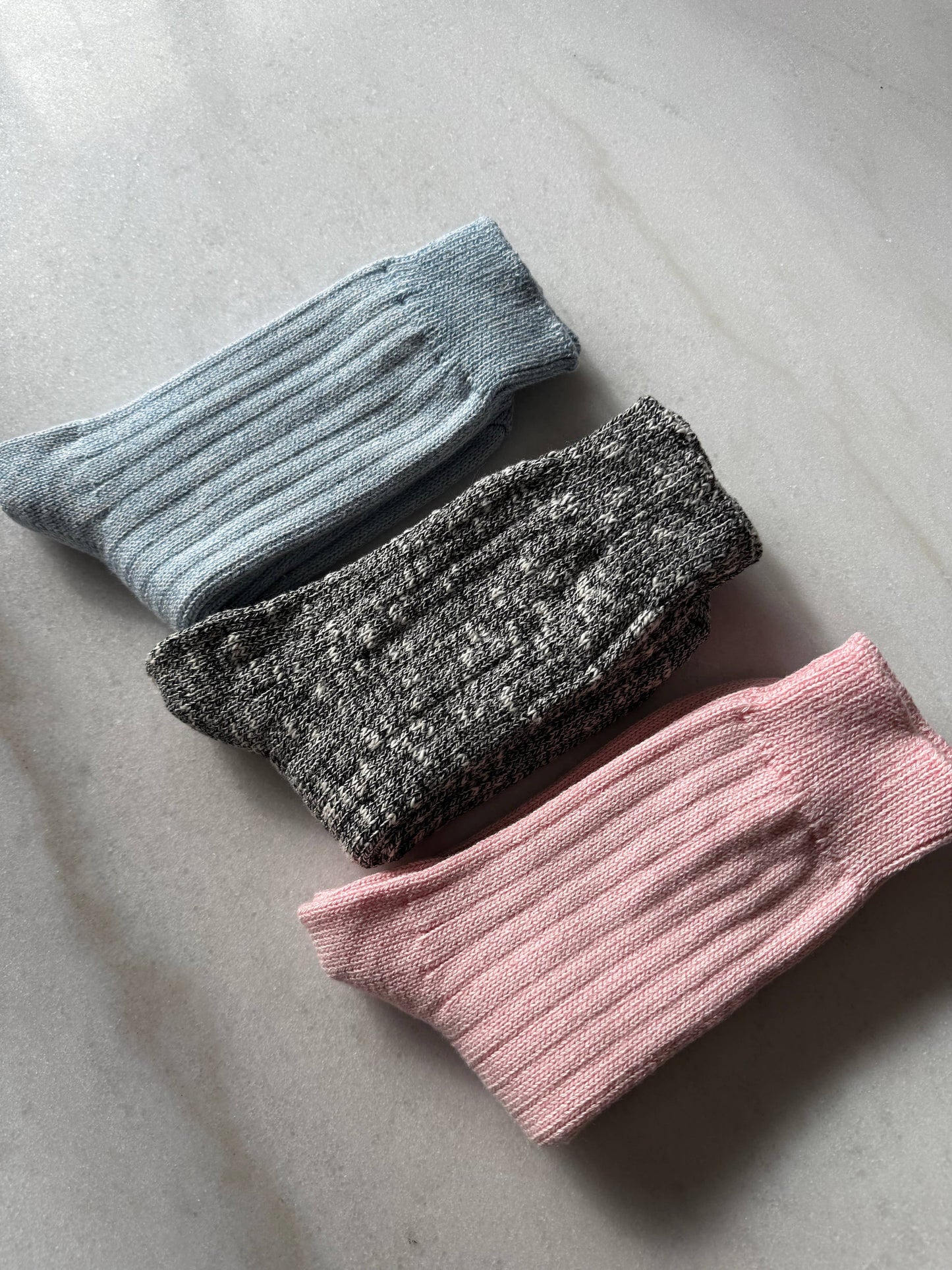 CANADA SLUB COTTON SOCKS