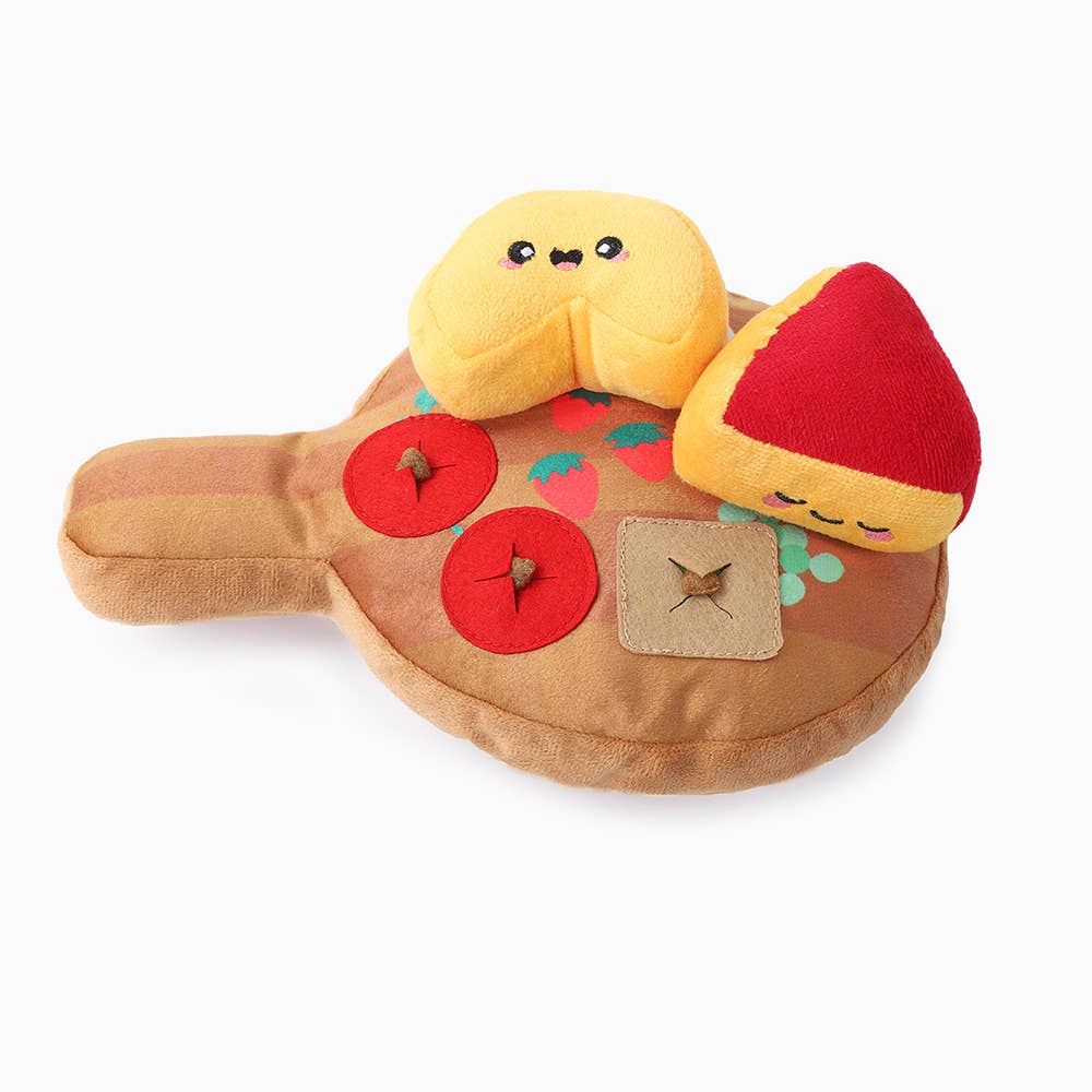 HugSmart Pet - Picnic Time | Cheese Board - Dog Plush Toy