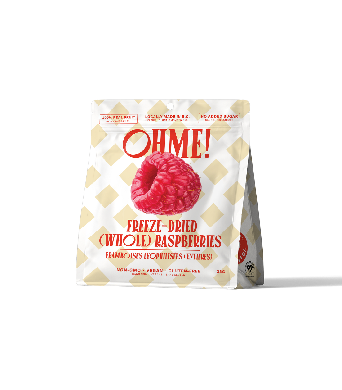 Freeze-Dried Raspberries (Whole)