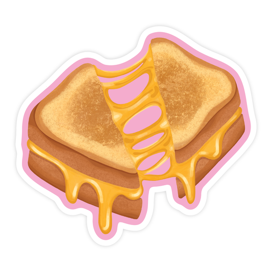 Grilled Cheese - Comfort Foodie Vinyl Sticker