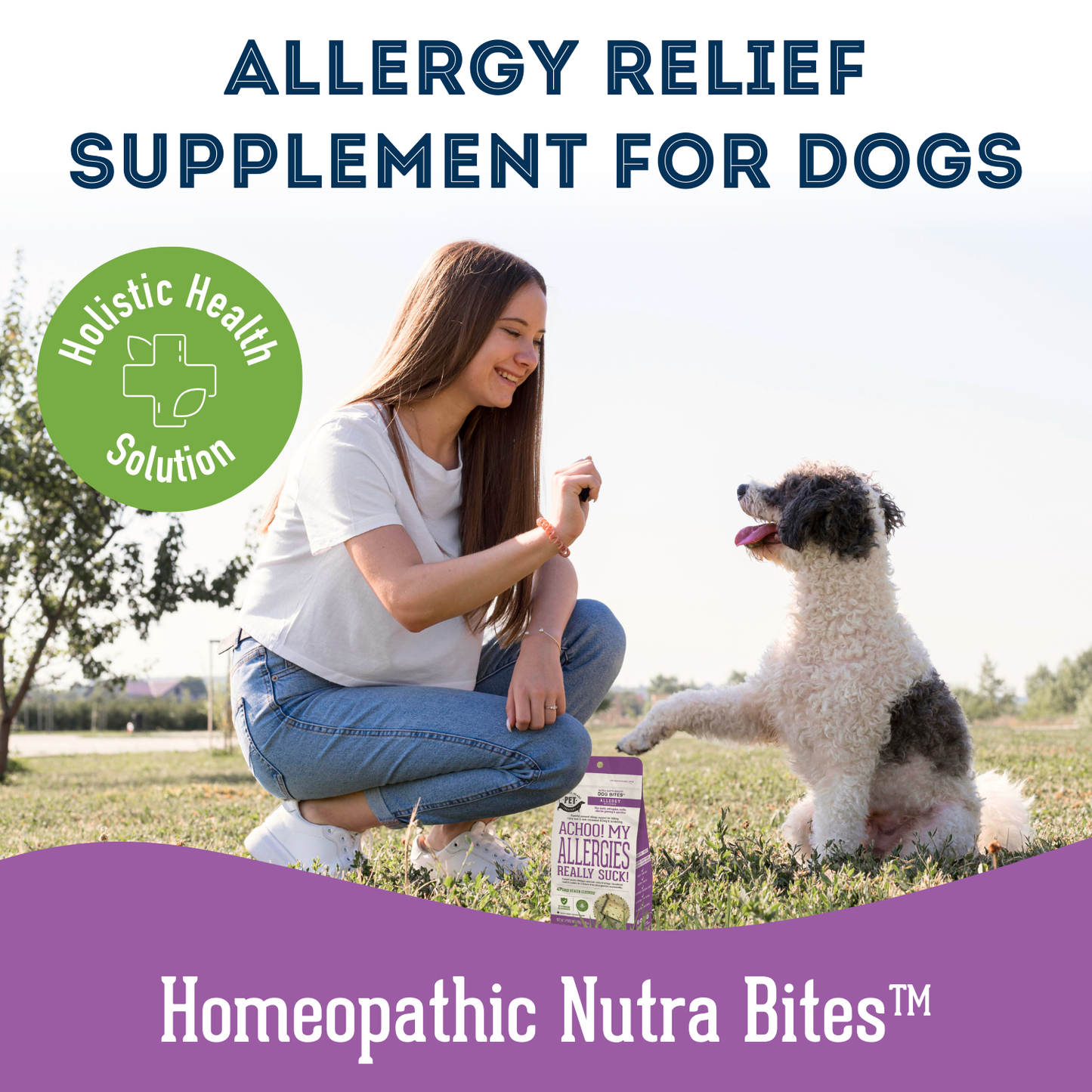 [CA only] Nutra Homeopathic Allergy Dog Supplement Herbal