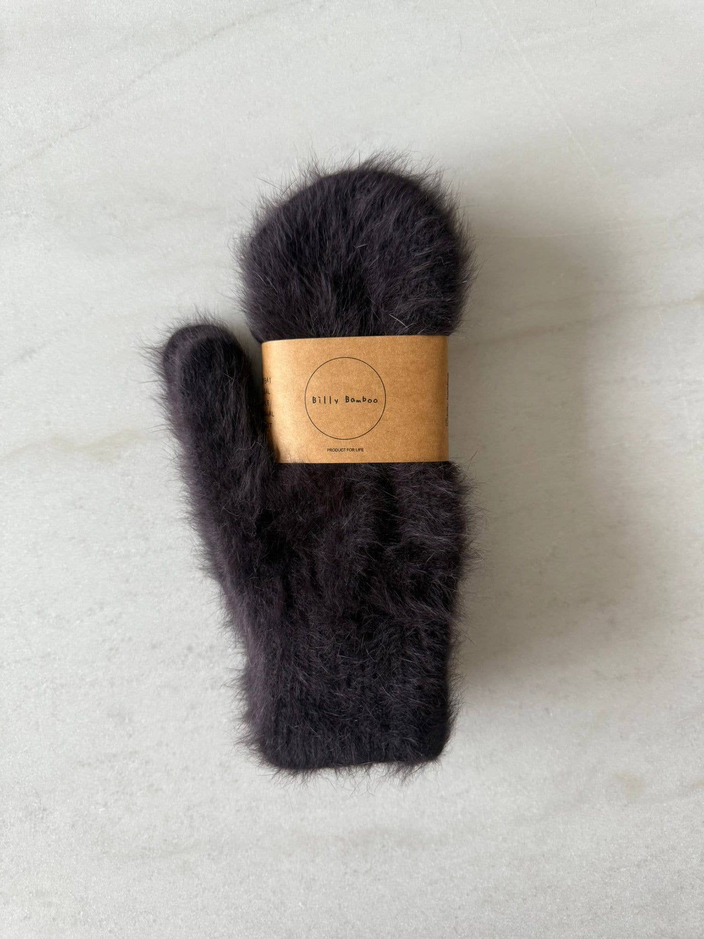 Billy Bamboo - Fluffy Angora Mittens