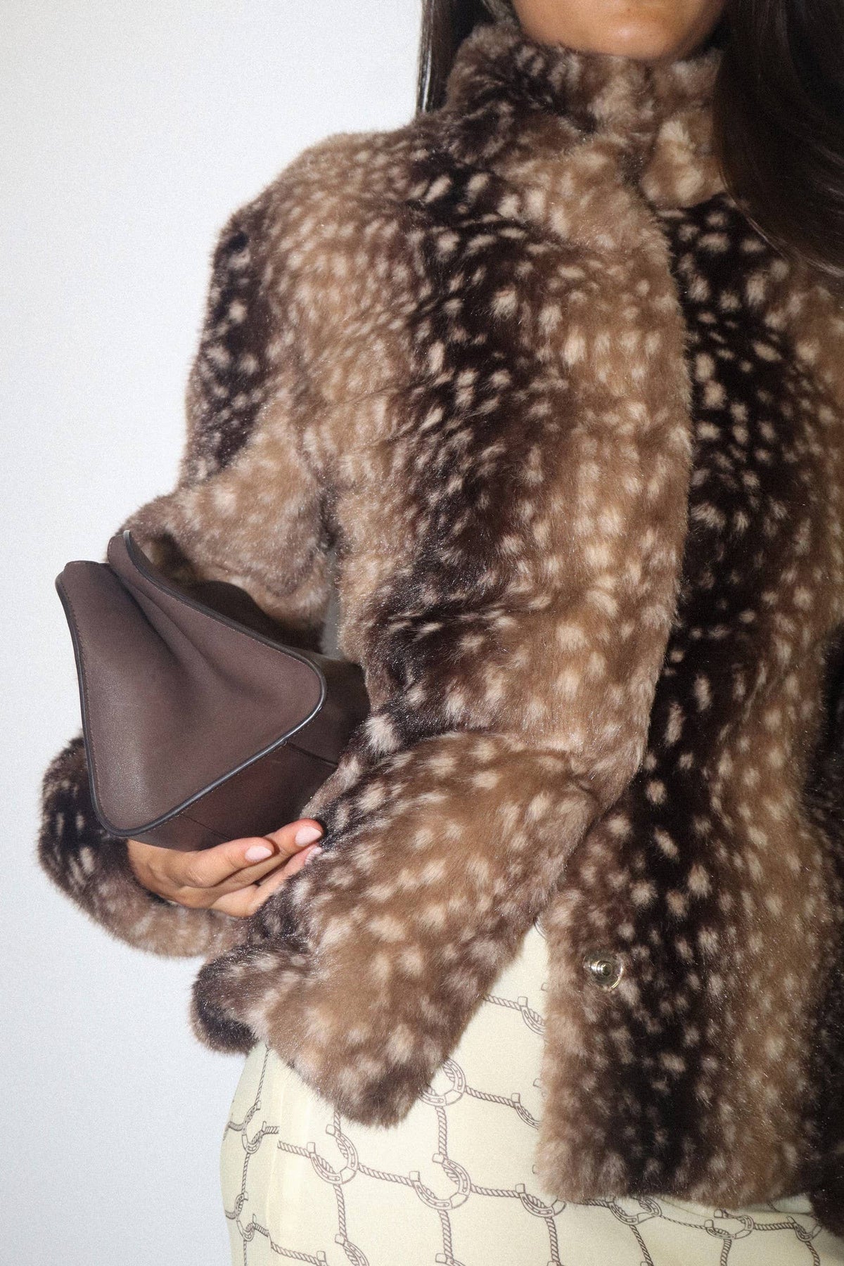 Fawn Faux Fur Jacket