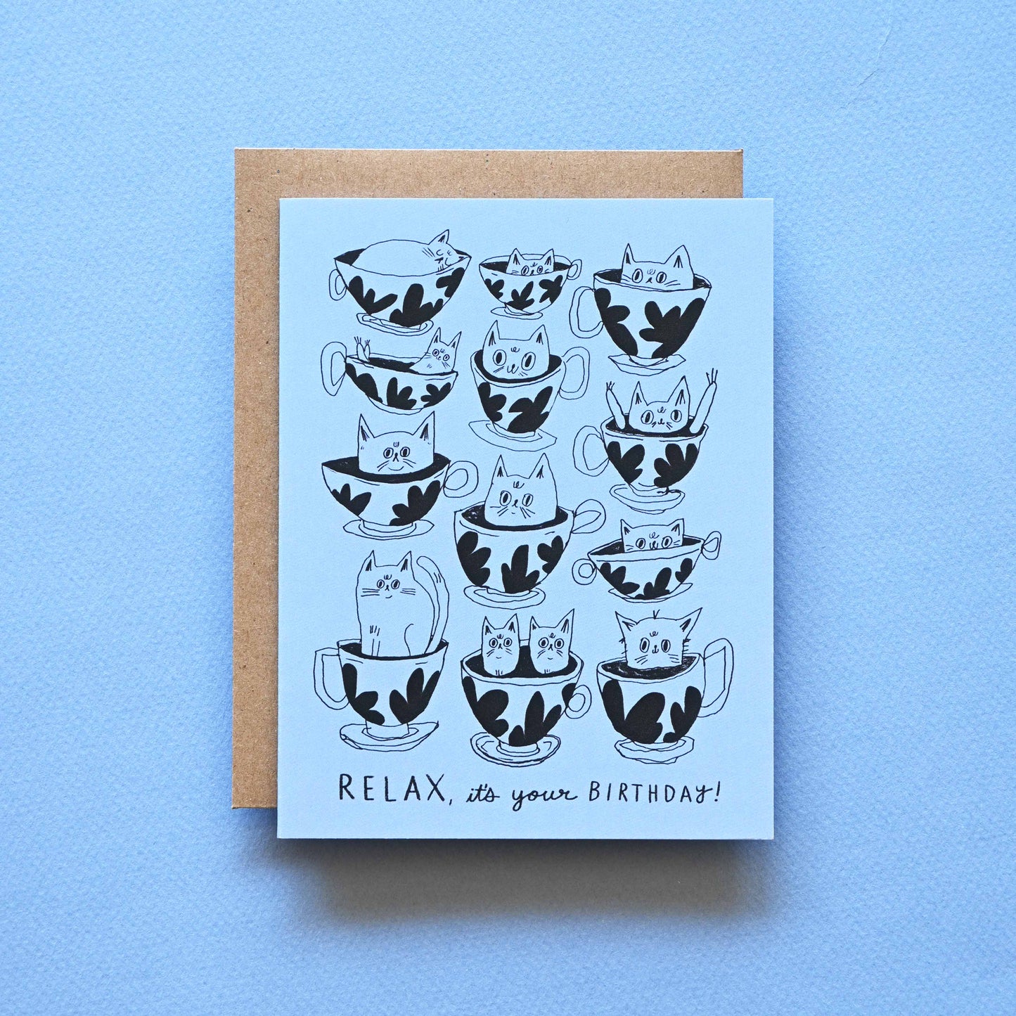 Relaxing Birthday - Greeting Card