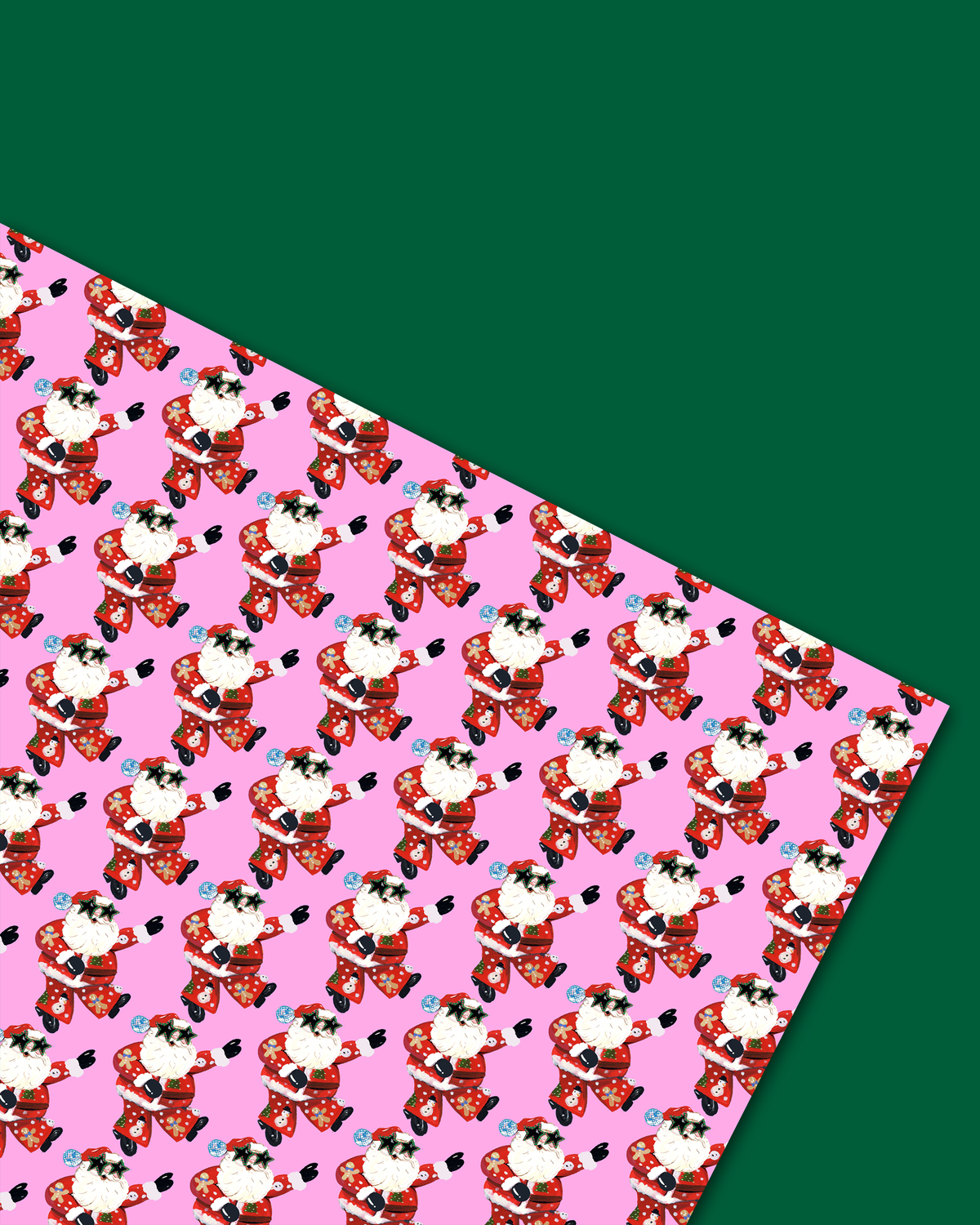 Disco Santa Wrap
