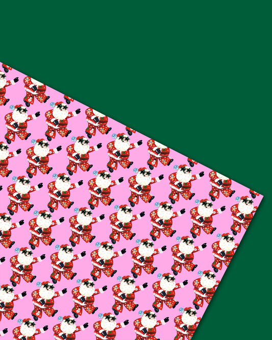 Disco Santa Wrap