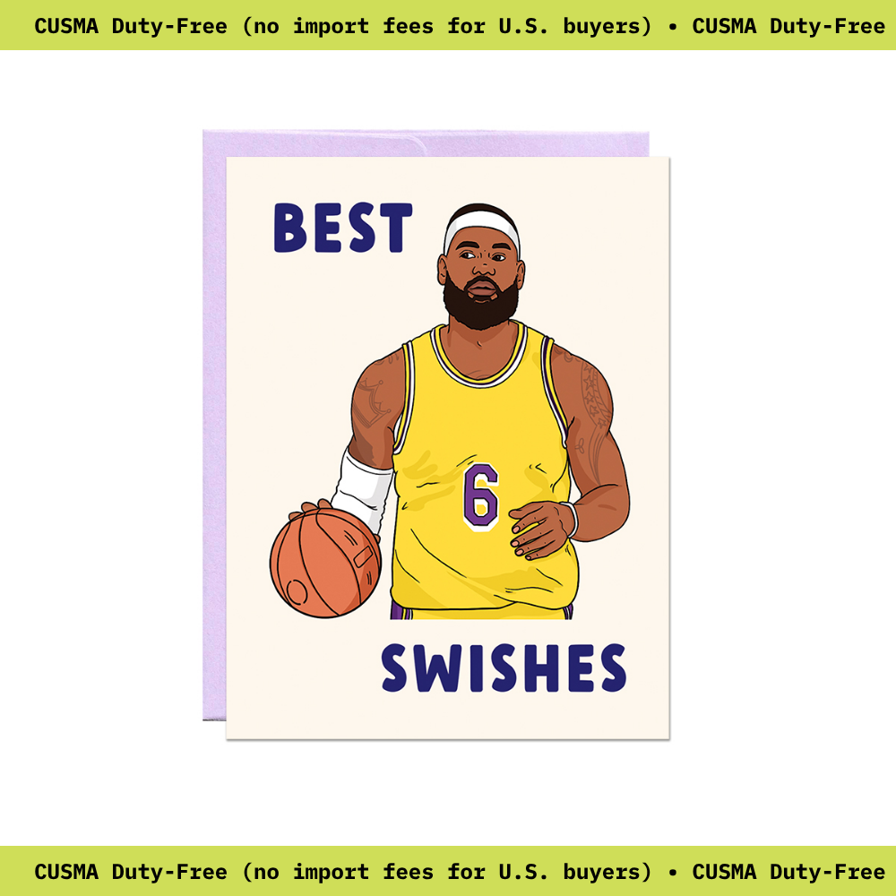Best Swishes | Birthday Card