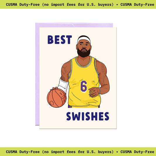 Best Swishes | Birthday Card