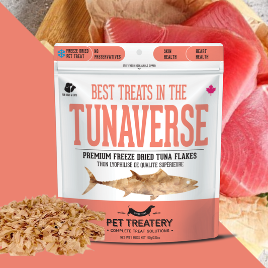 [CA only]Tuna Flakes Freeze-Dried Pet Treats Omega-3