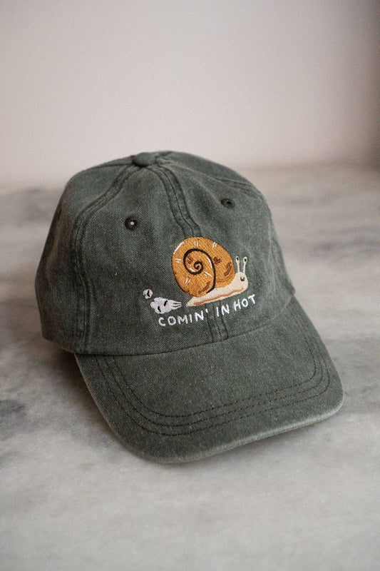 Comin' In Hot Hat | Embroidered Dad Hat